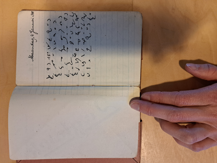 Wie helpt met vertaling van mysterieus oorlogsdagboek? 